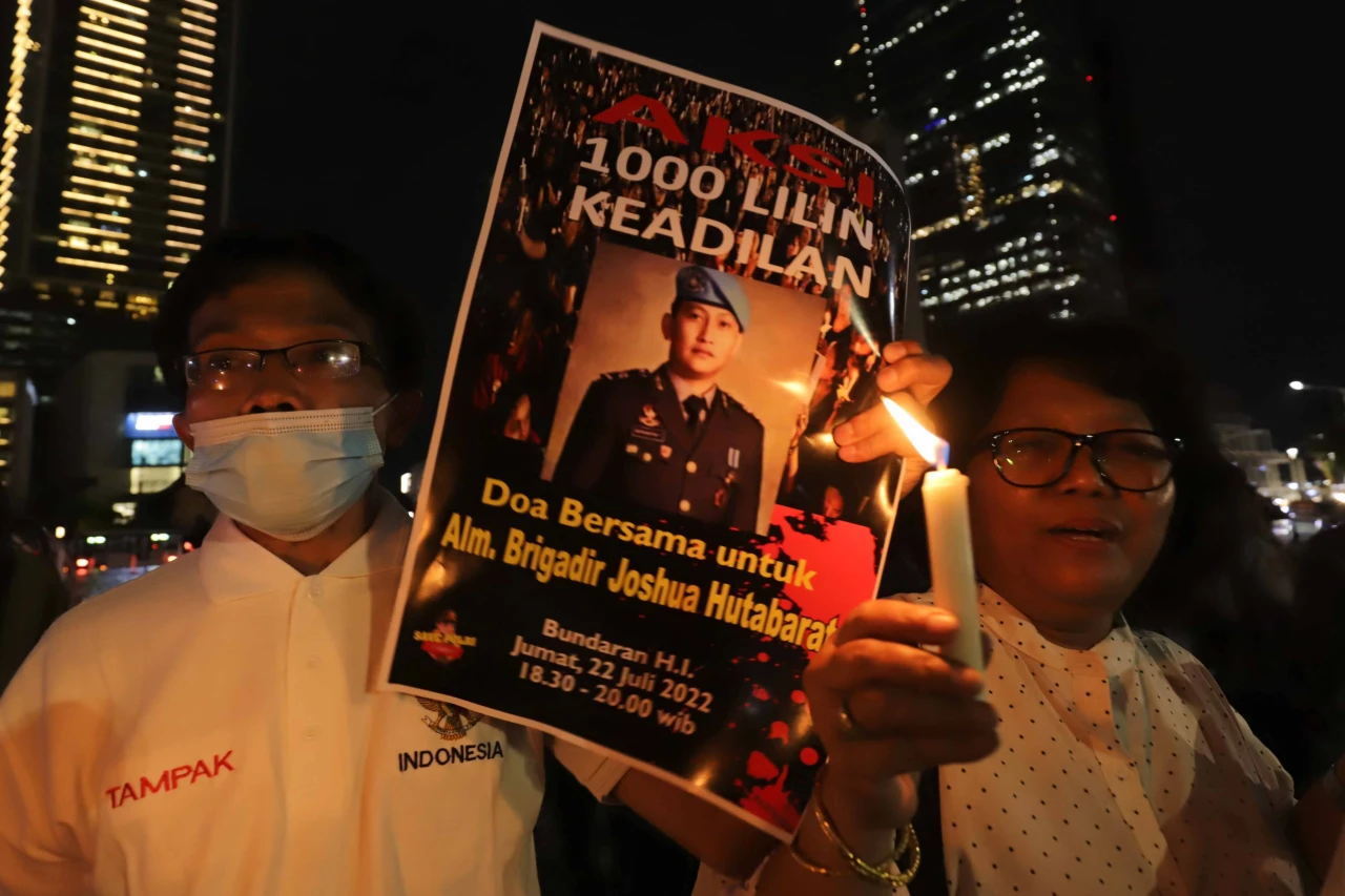 Aksi 1.000 Lilin Keadilan...