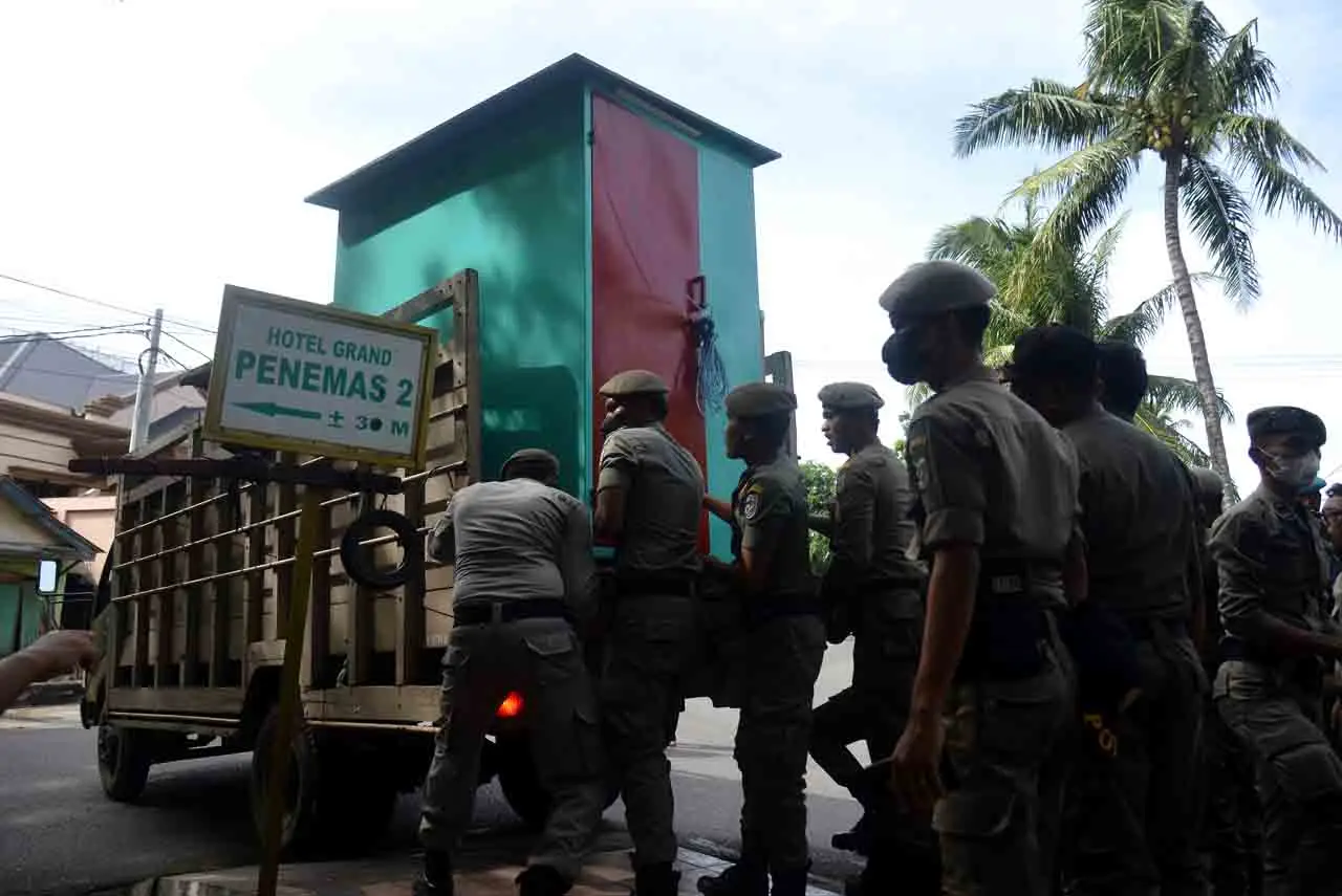 Penertiban Pedagang...