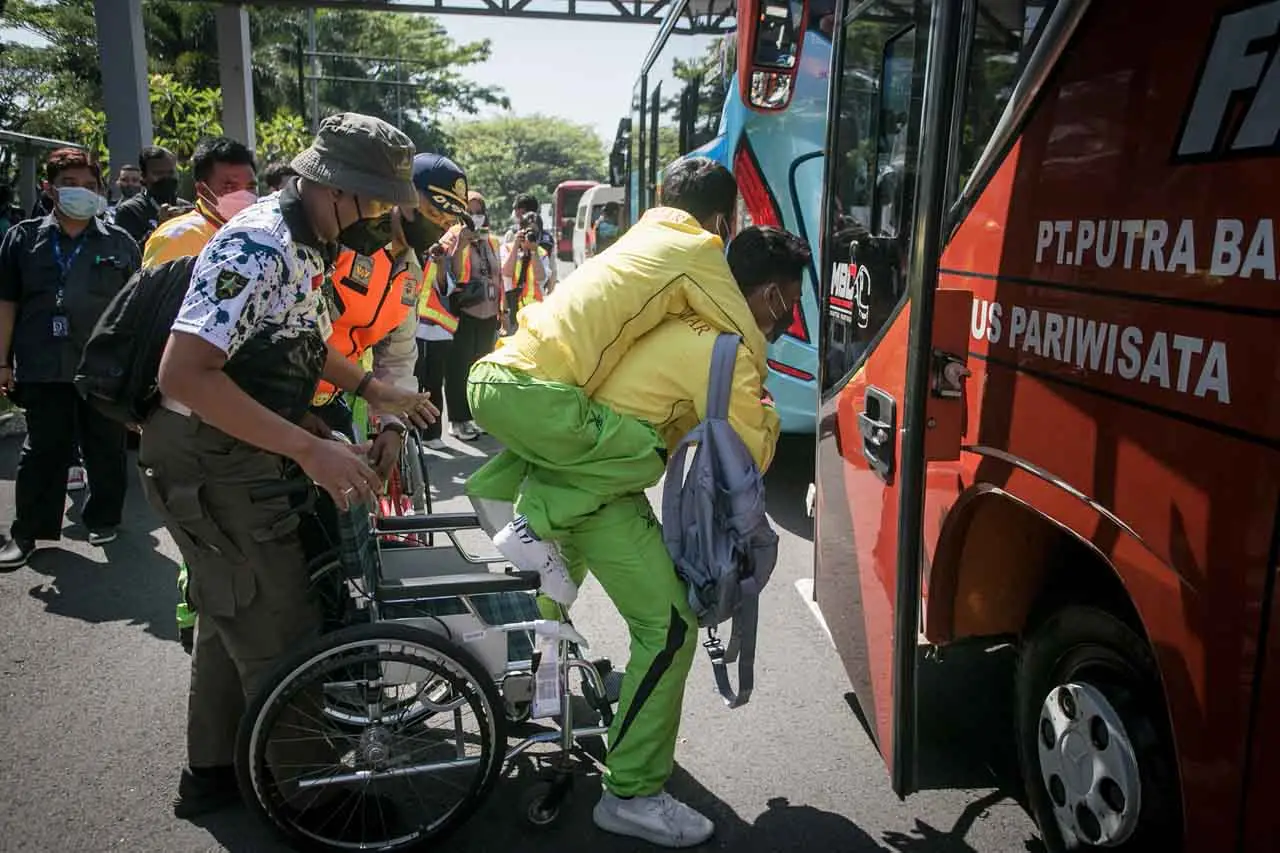 Kedatangan Atlet dan...