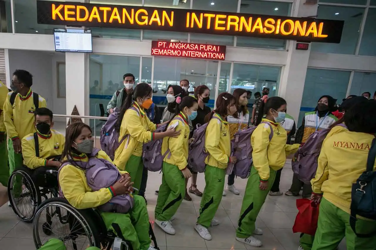Kedatangan Atlet dan...
