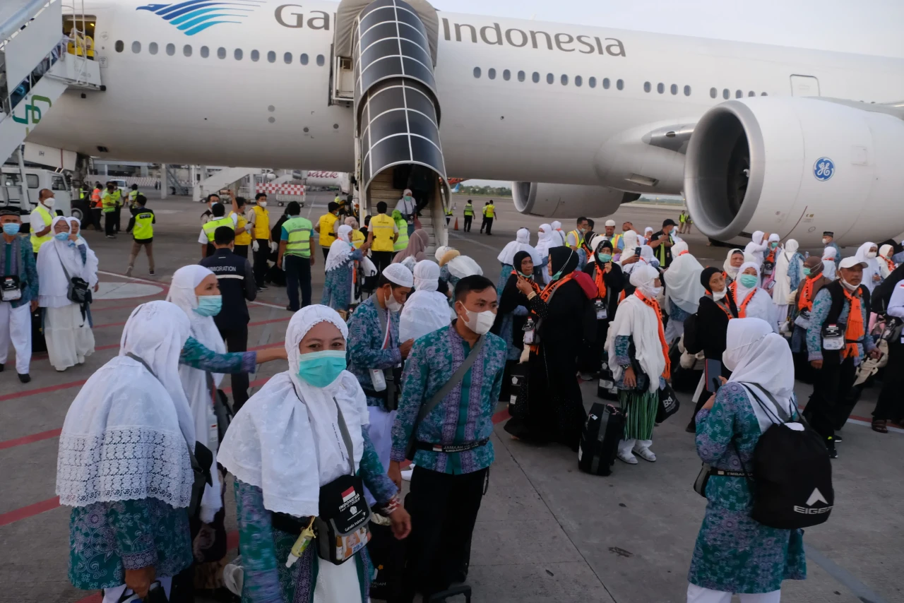 Kepulangan 394 Jamaah...