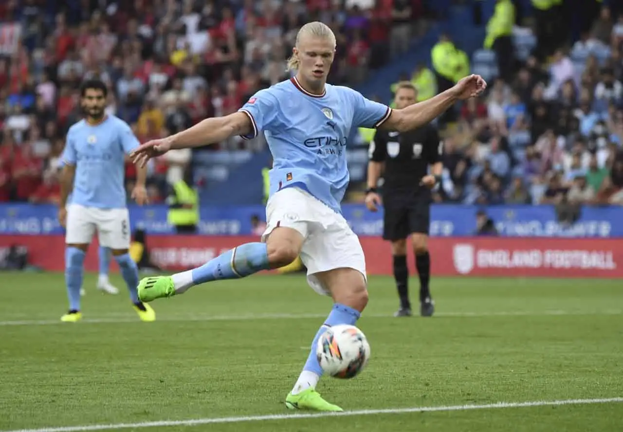 Saat Erling Haaland...