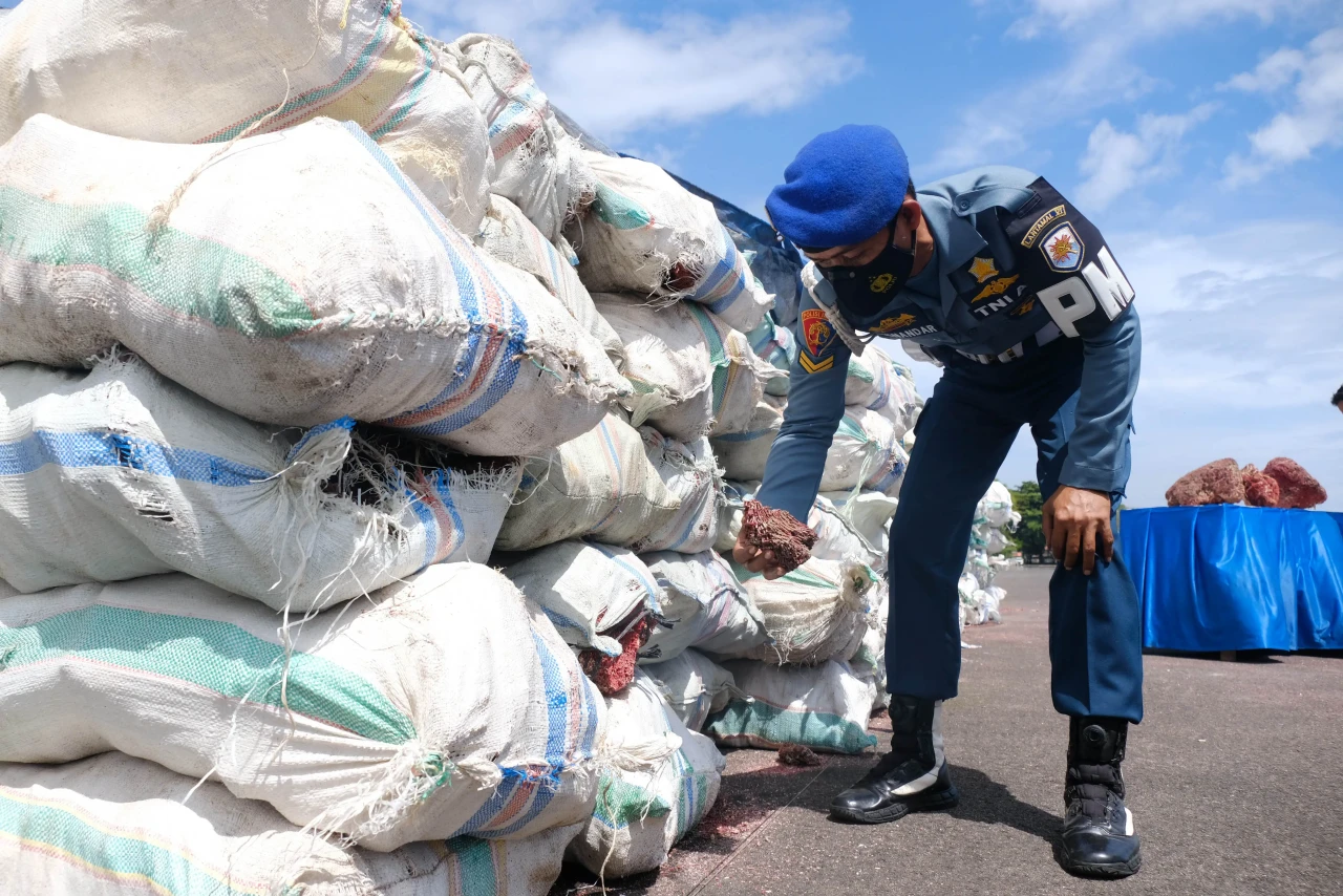 TNI AL Gagalkan Penyelundupan...