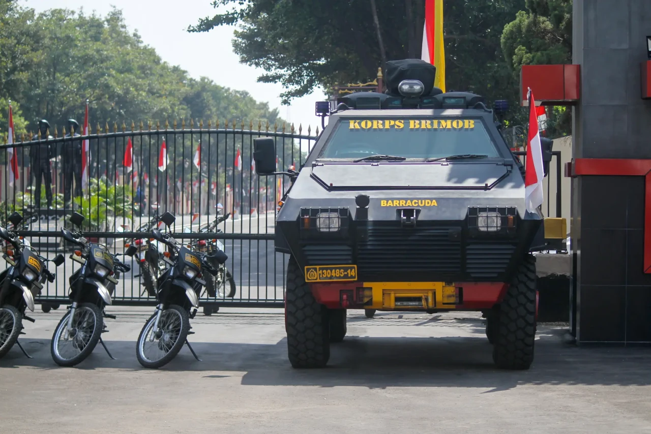 Penjagaan Mako Brimob...