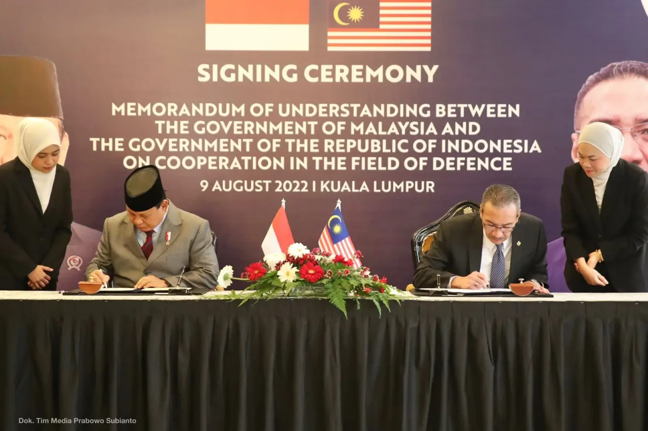 Prabowo dan Menhan Malaysia...