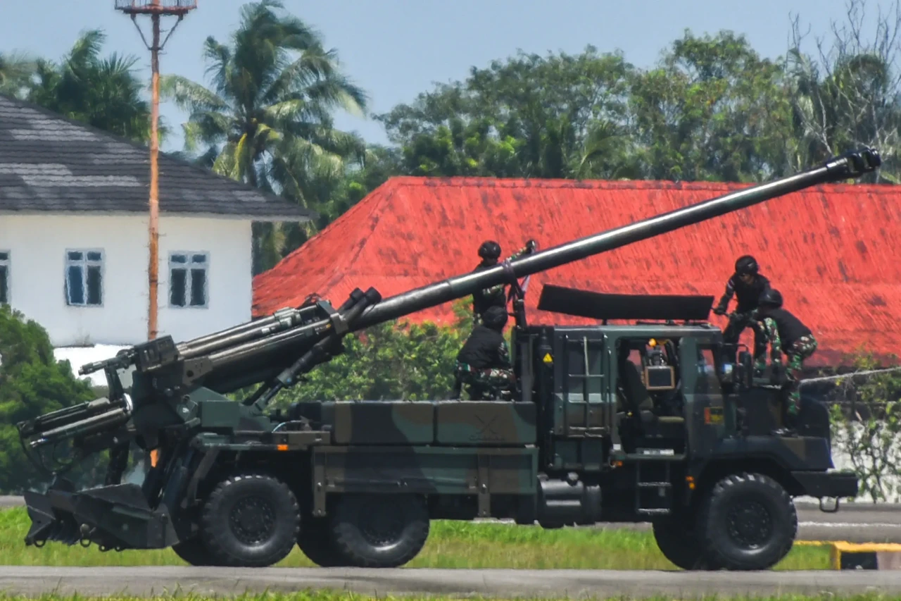 Latihan Militer Bersama...
