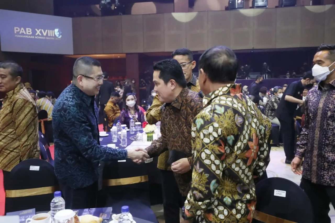 HT Hadiri Penghargaan...
