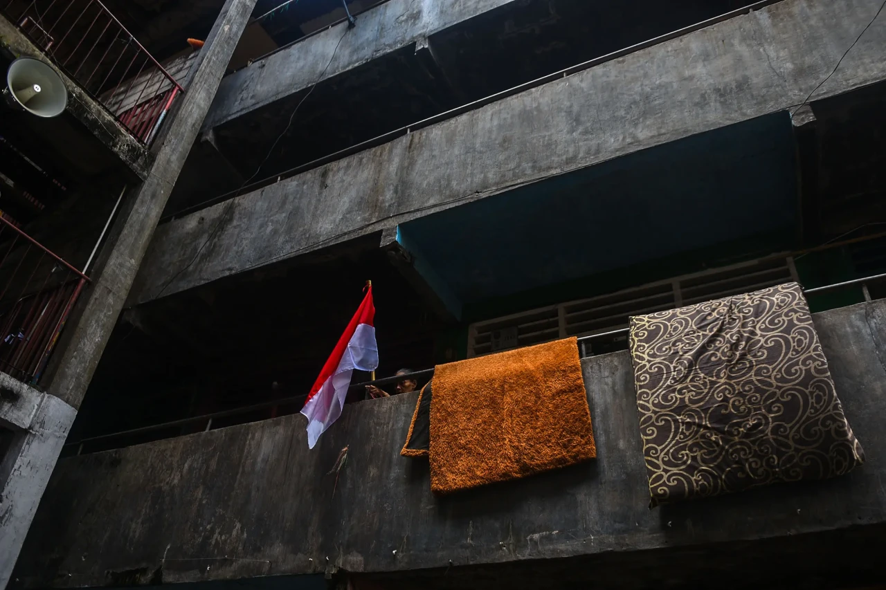 Pemasangan 10 Ribu Bendera...