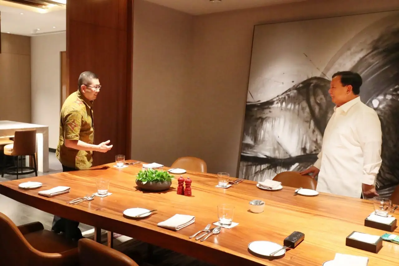 Prabowo Subianto Gelar...