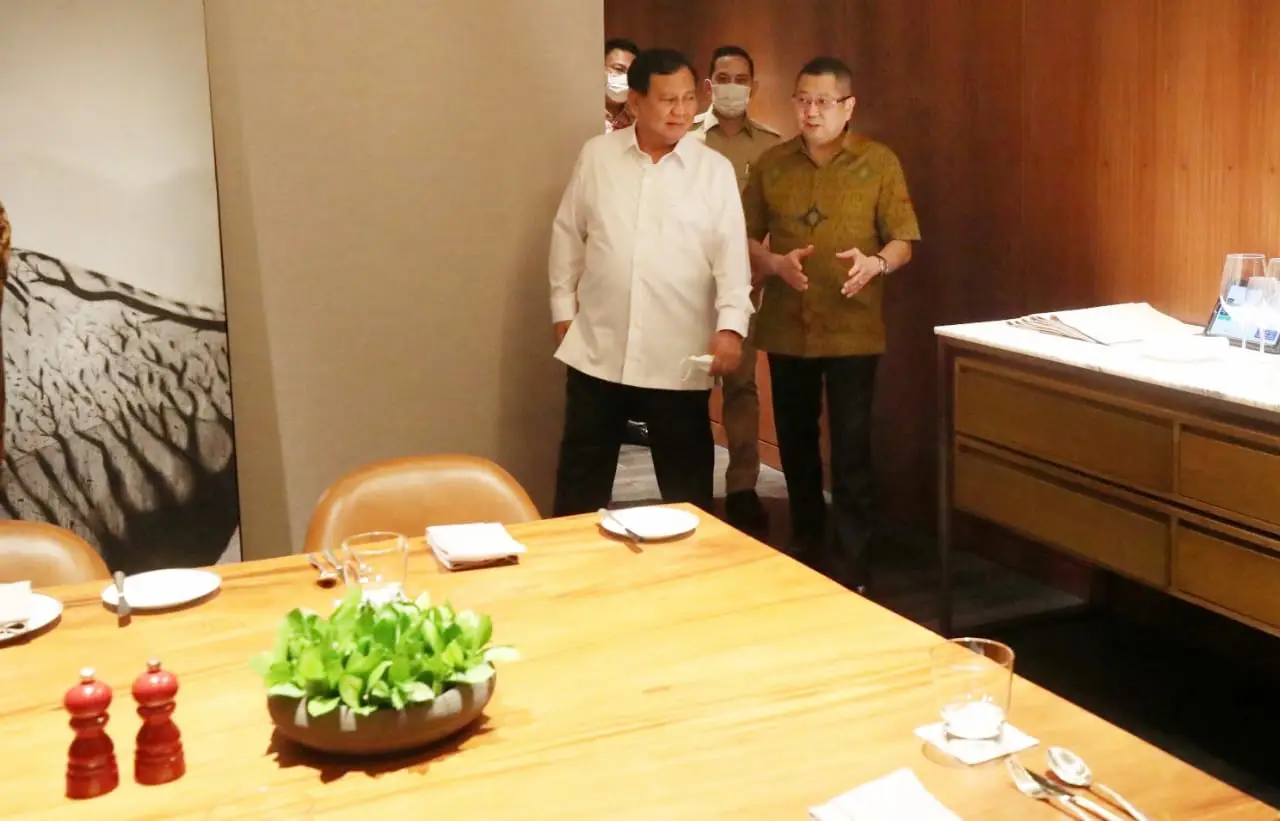 Prabowo Subianto Gelar...