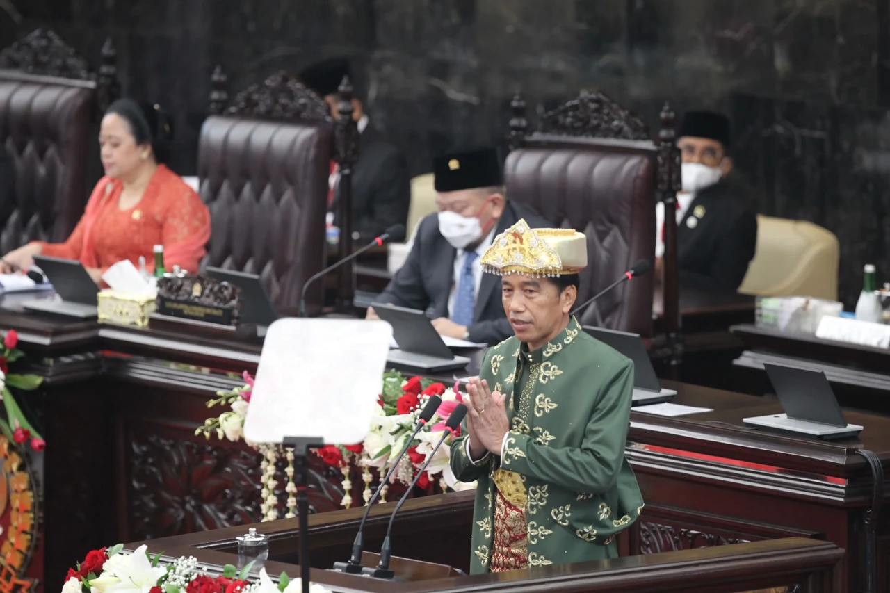 Pidato Jokowi di Sidang...