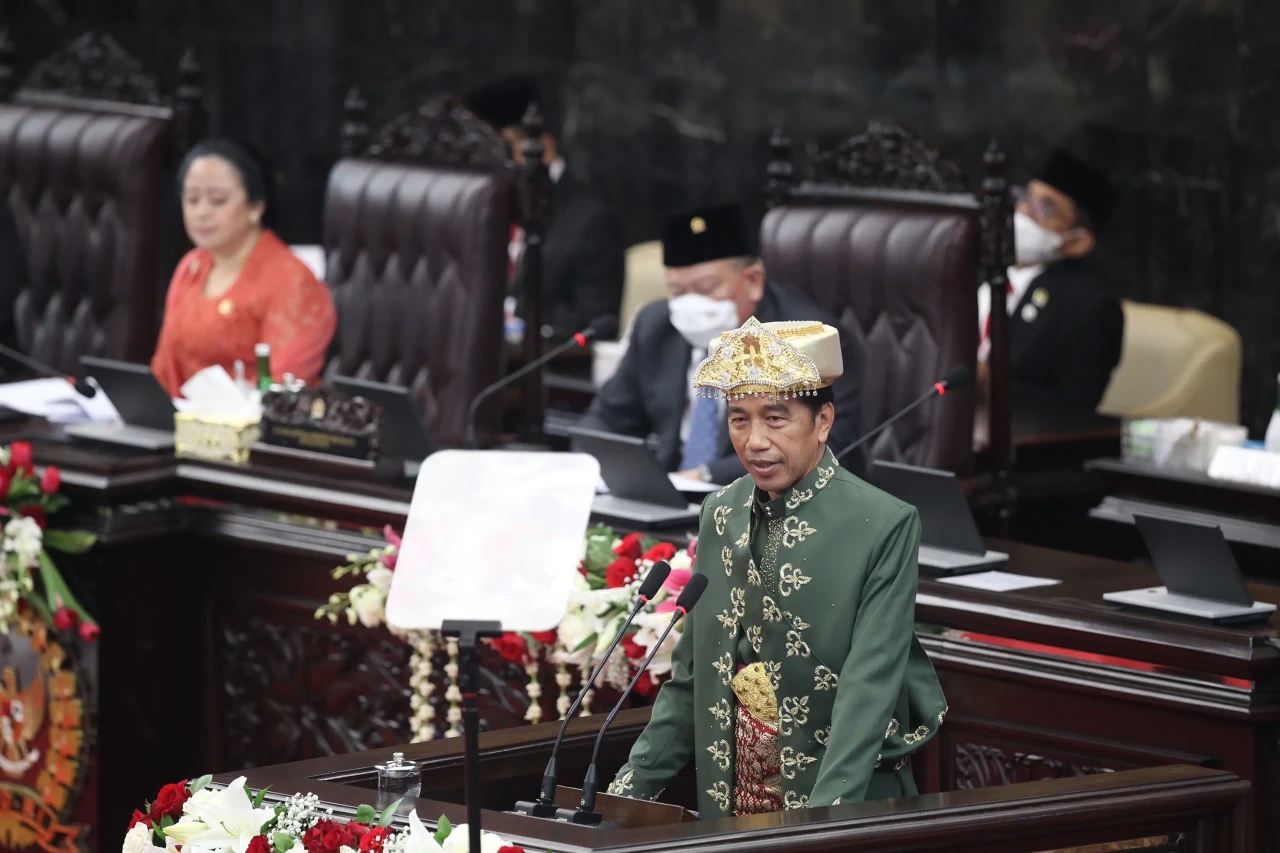Pidato Jokowi di Sidang...