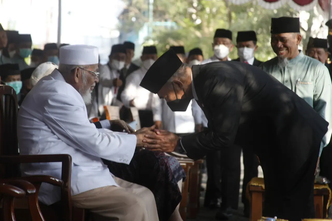 Upacara HUT RI di Pondok...