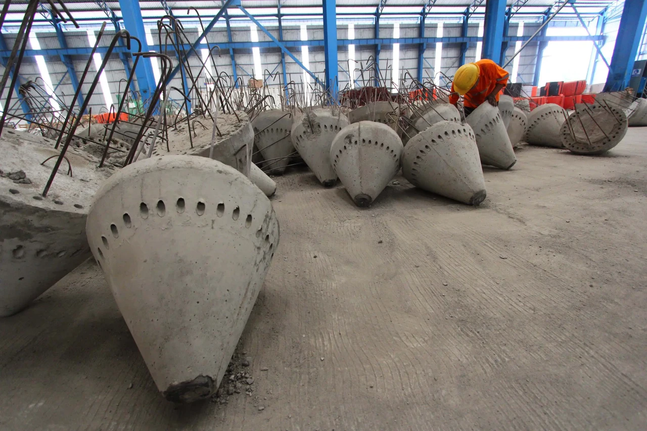 Target Produksi Beton...