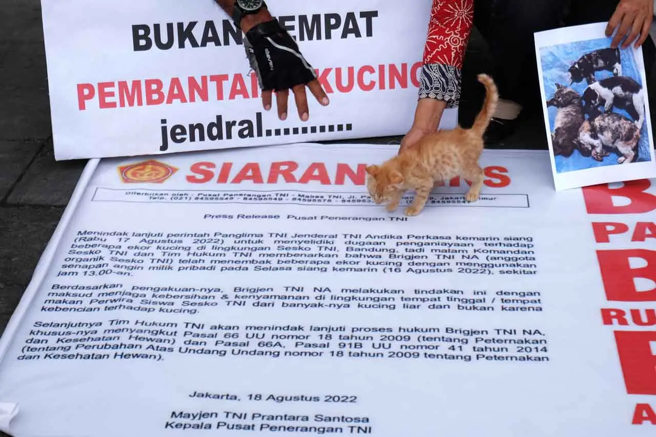 Unjuk Rasa Protes Penembakan...