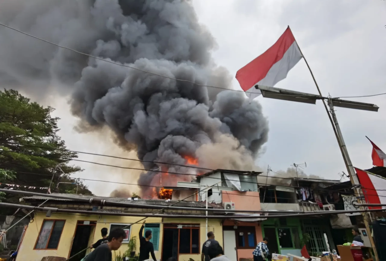 Kebakaran Rumah di Jalan...