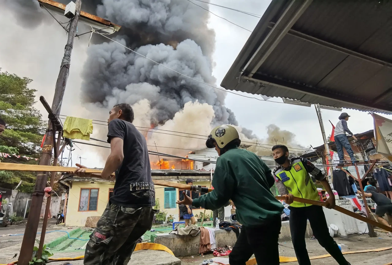 Kebakaran Rumah di Jalan...