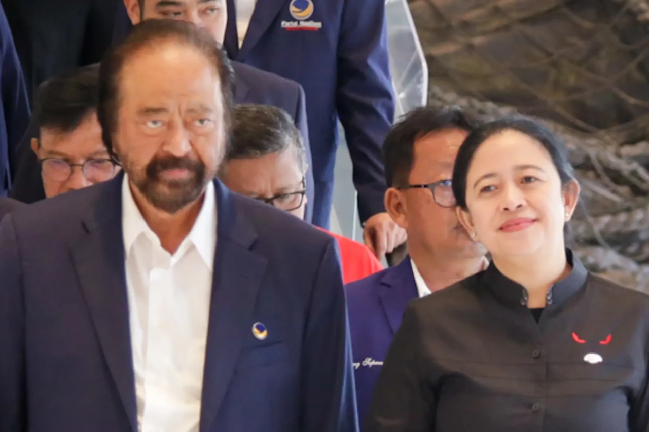 Bahas Kerja Sama Politik,...