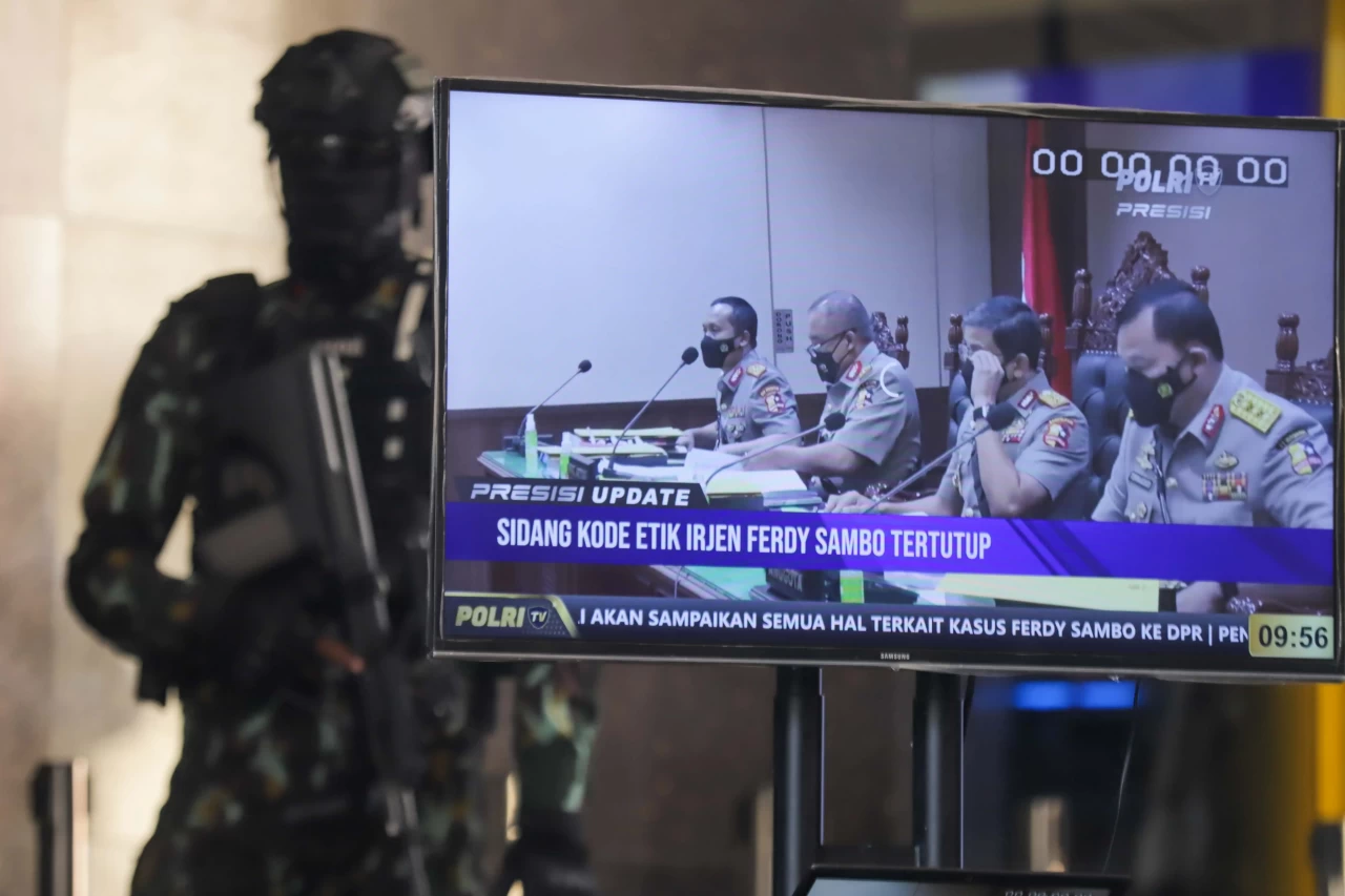 Sidang Etik Irjen Ferdy...