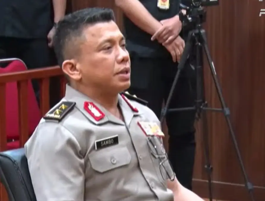 Penampilan Ferdy Sambo...