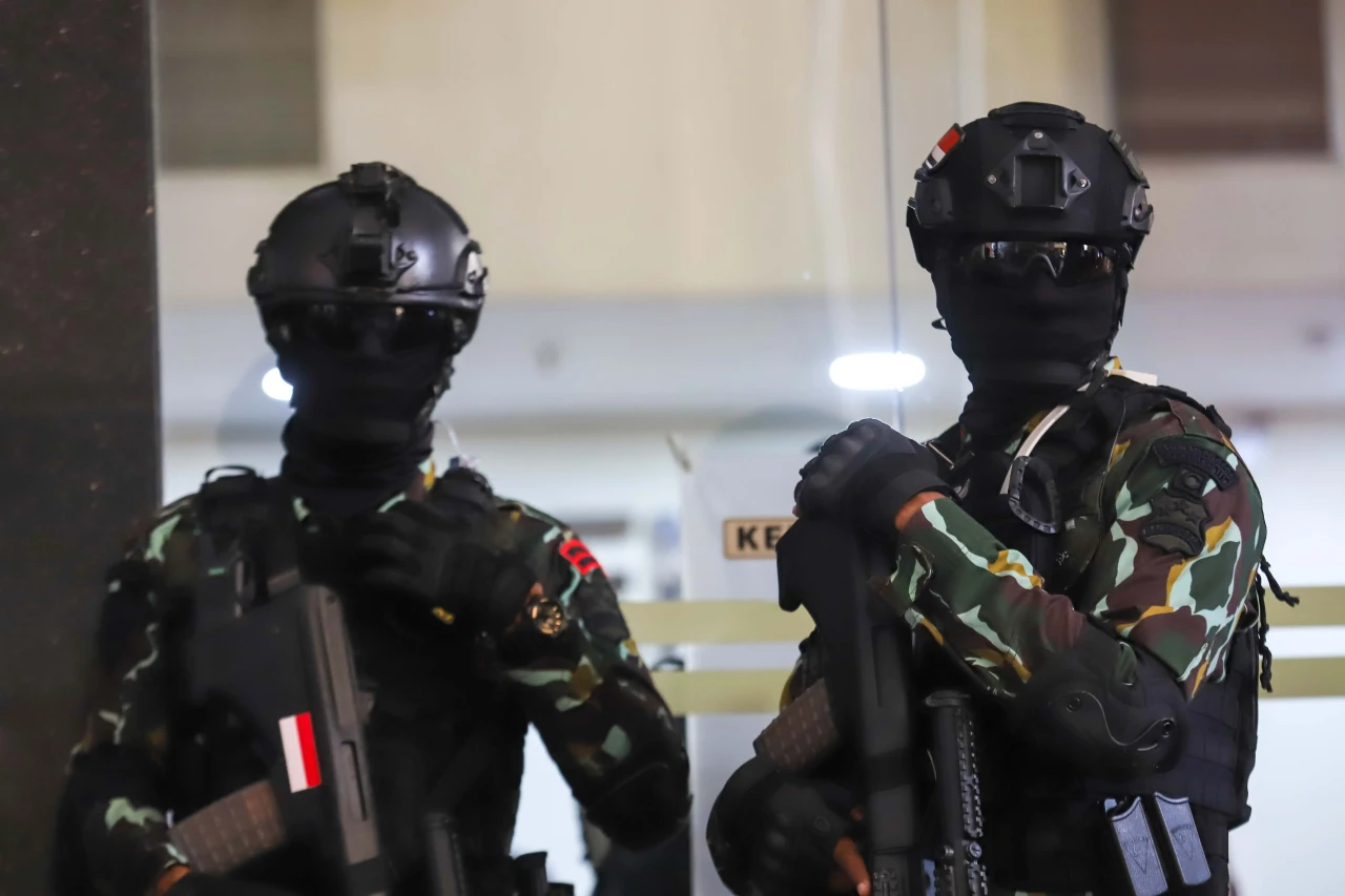 Begini Suasana Penjagaan...