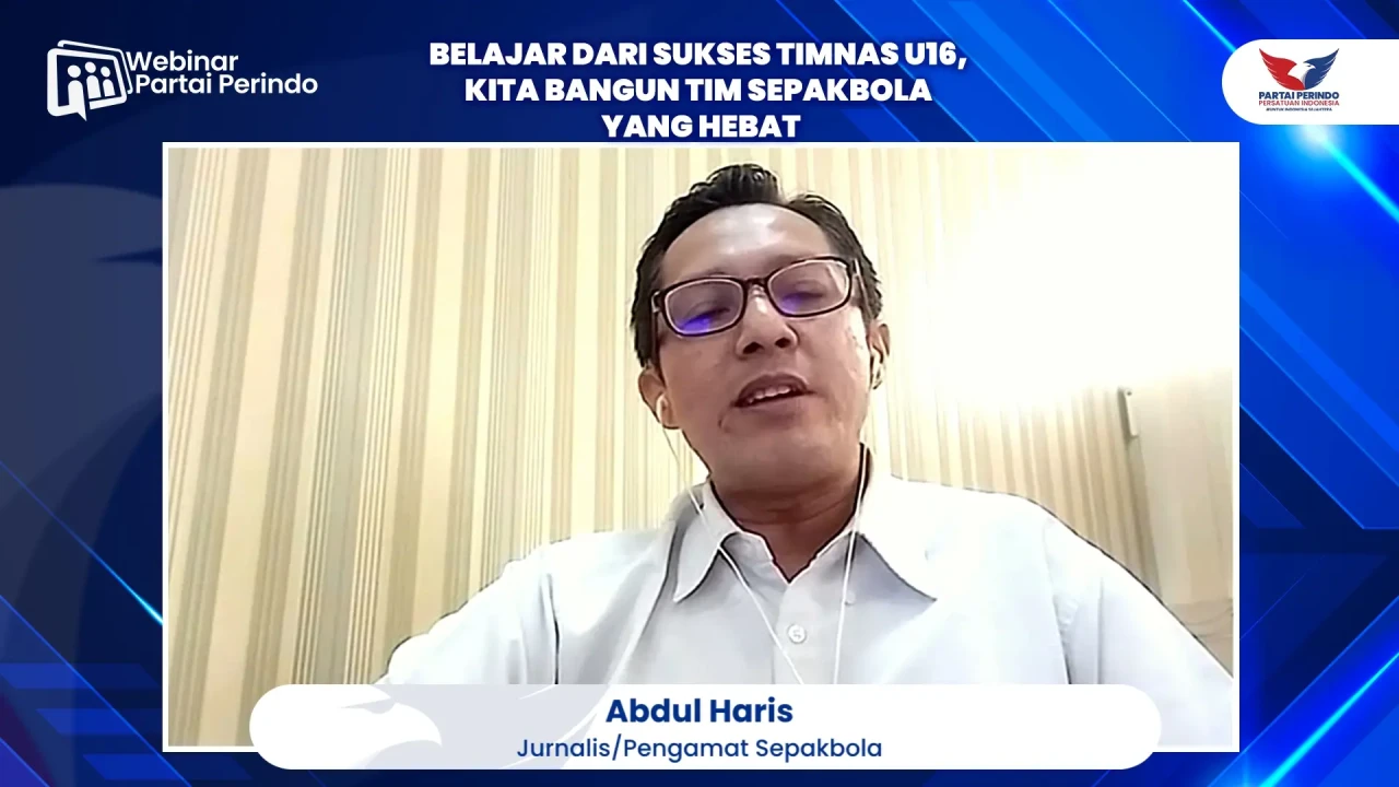 Webinar Partai Perindo...