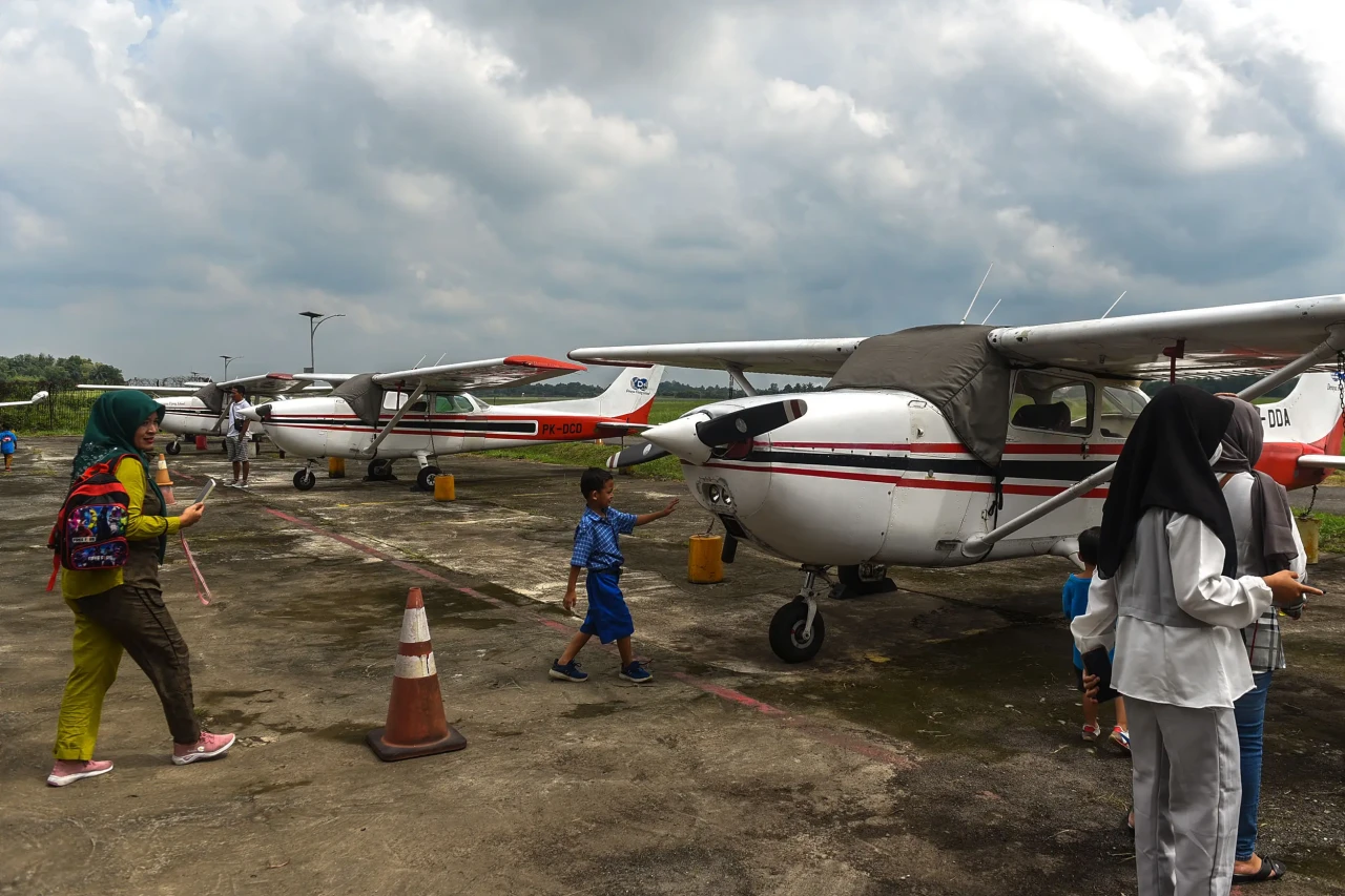 Antusias Warga Palembang...