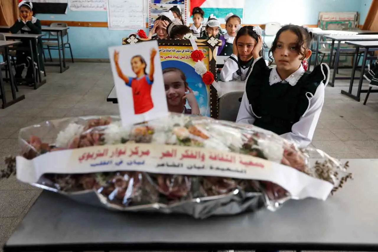 Potret Anak-anak Palestina...