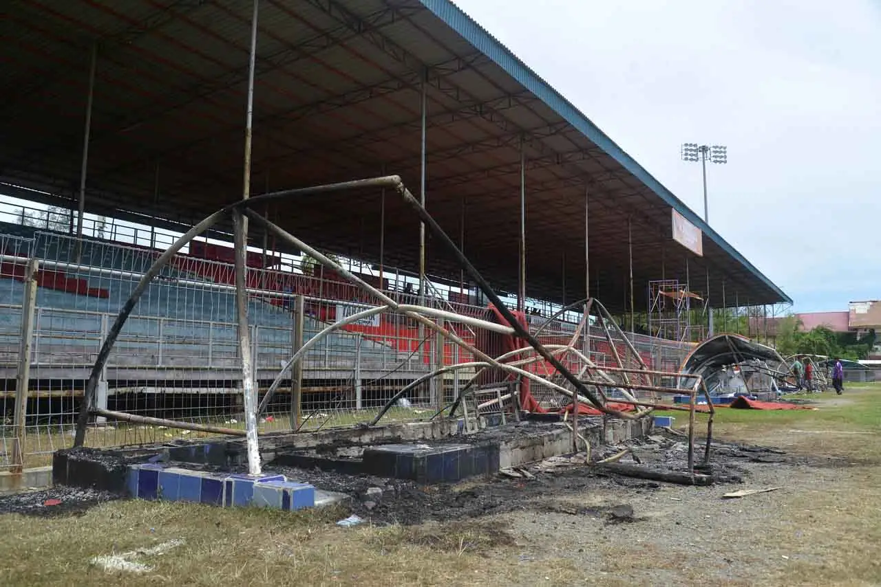Kerusakan Stadion H...