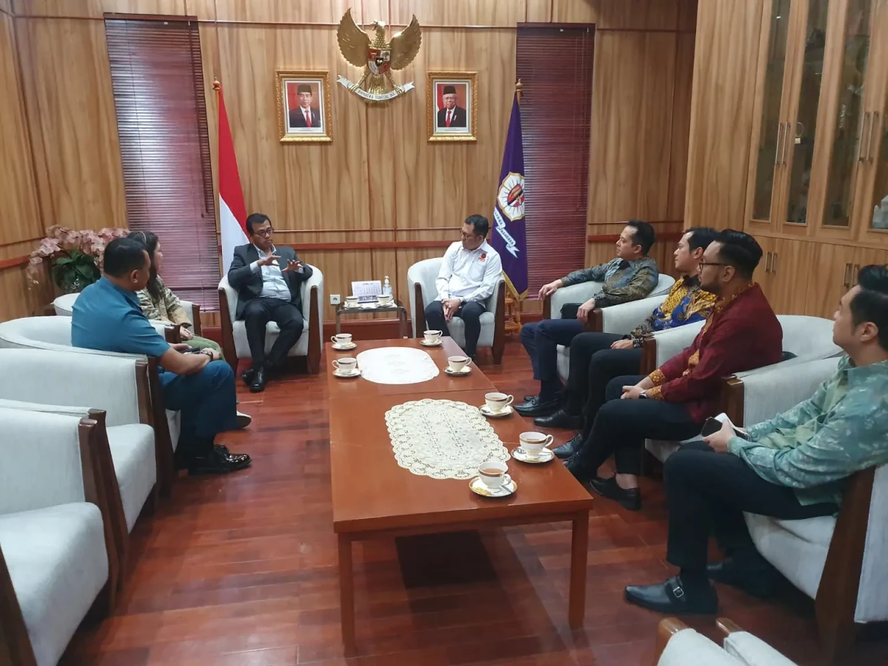 Jajaki Kerjasama Pemantapan...