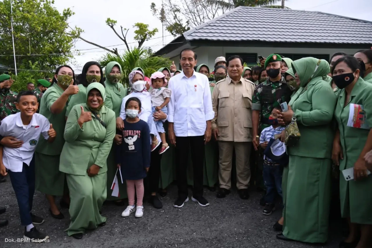 Momen Prabowo Dampingi...