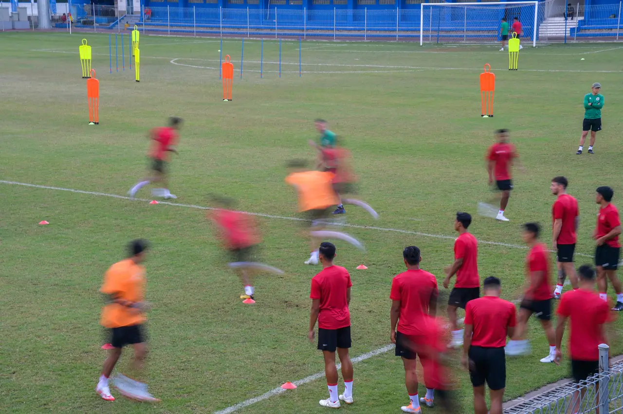 Persiapan Timnas Indonesia...