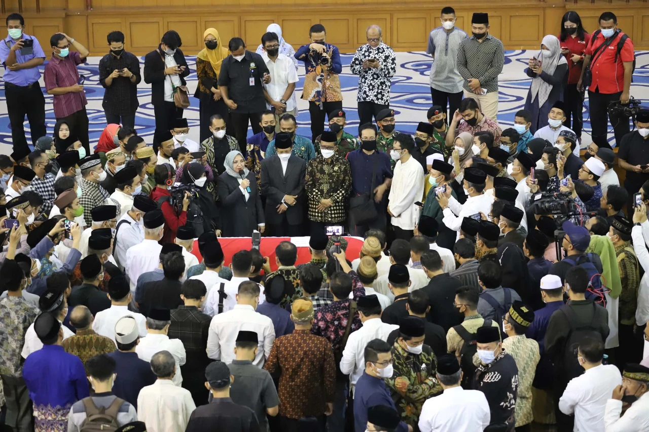 Jenazah Prof Azyumardi...