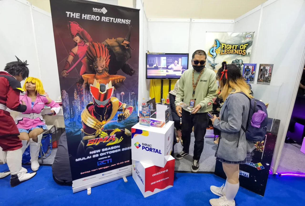 Pengunjung Padati Booth...