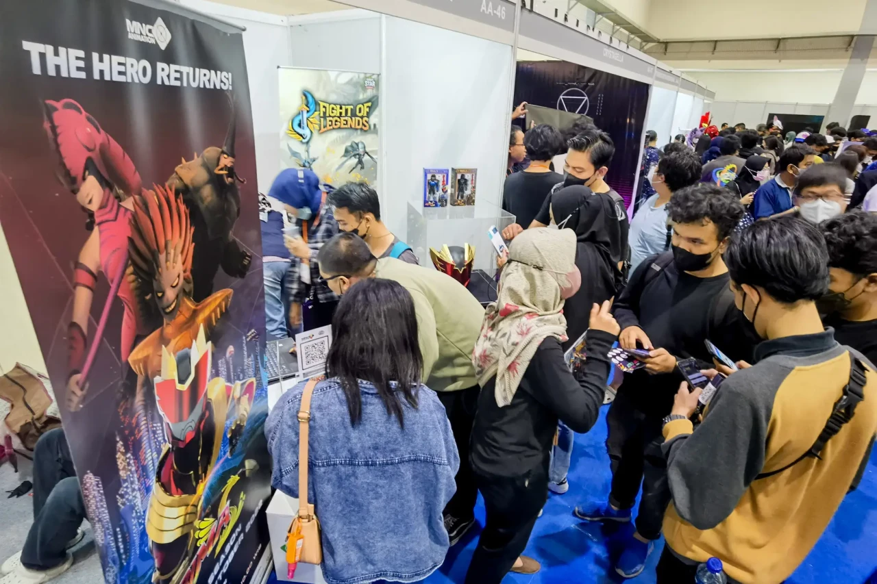 Pengunjung Padati Booth...
