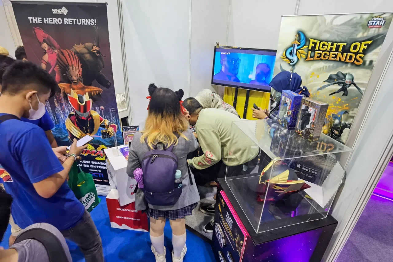 Pengunjung Padati Booth...