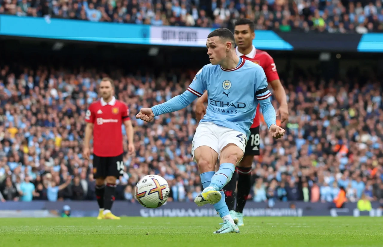 Erling Haaland dan Phil...