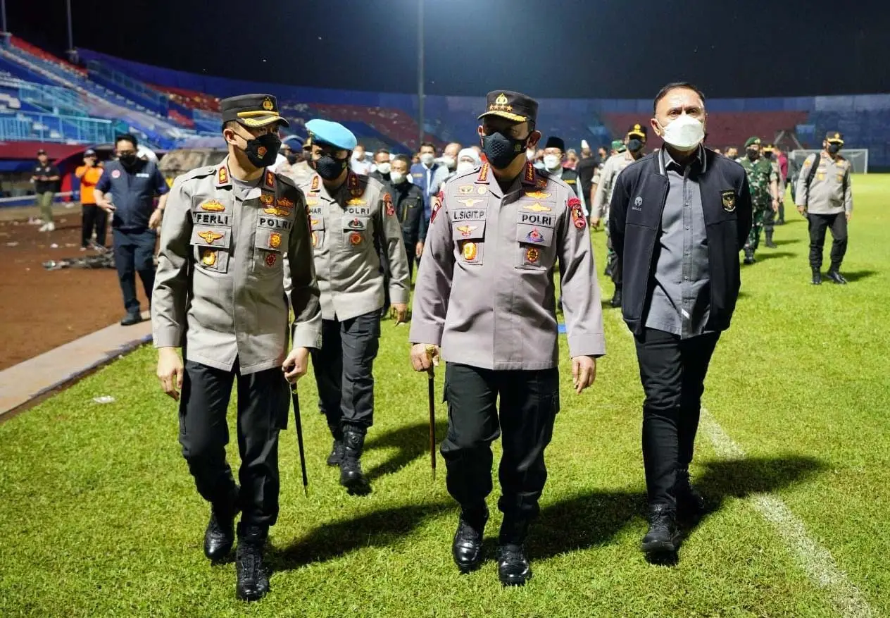 Kapolri Tinjau Kondisi...