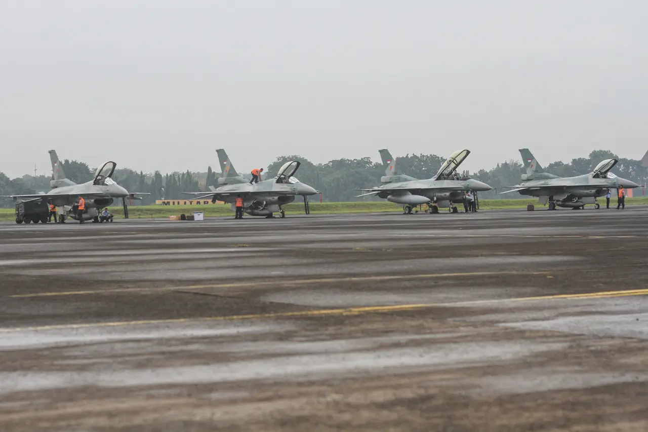 Persiapan Flypast Sambut...