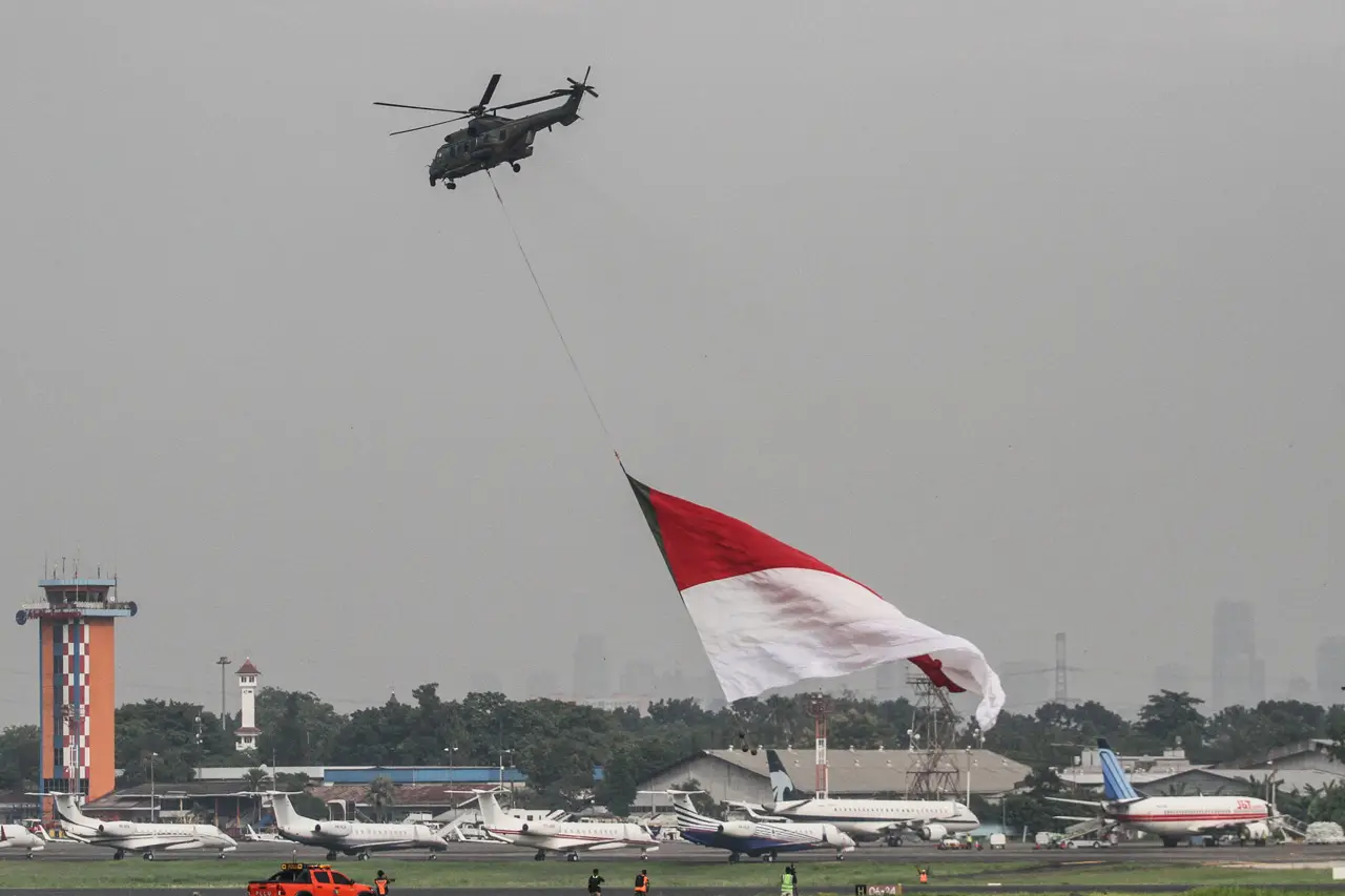 Persiapan Flypast Sambut...