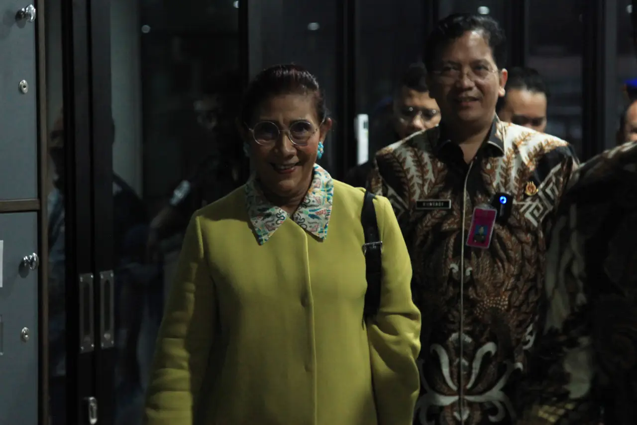 Susi Pudjiastuti Diperiksa...