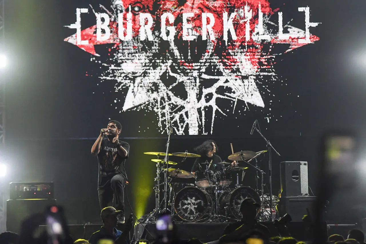 Aksi Panggung Burgerkill...