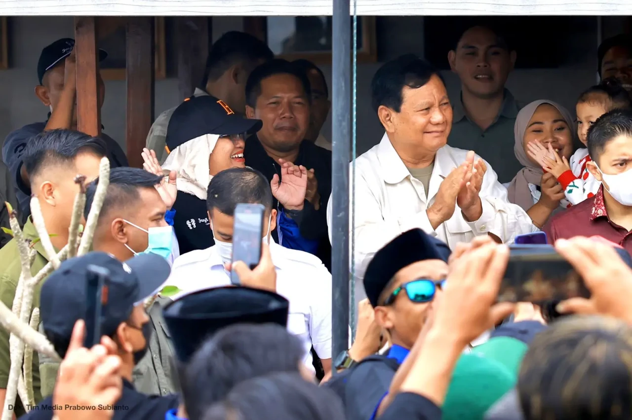 Potret Kebersamaan Prabowo...