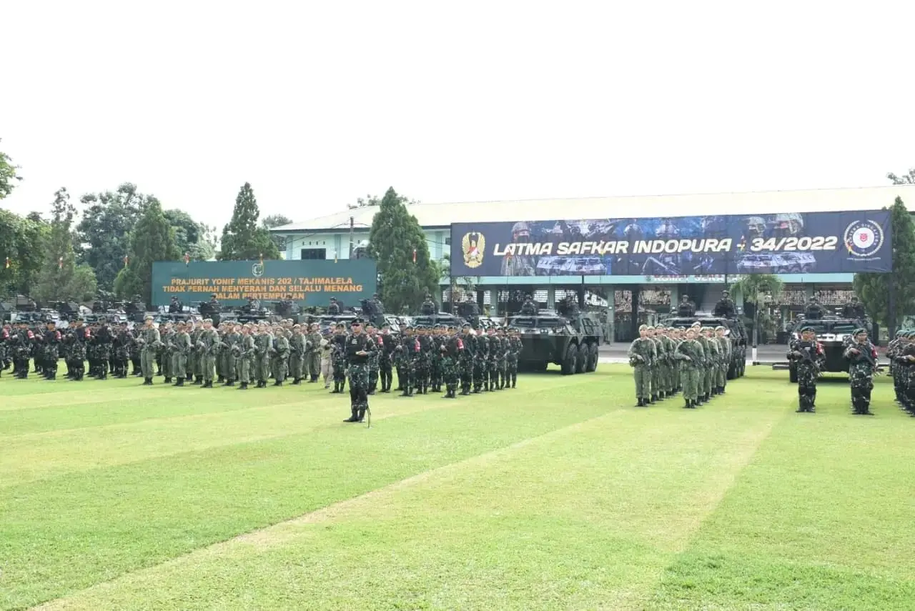 Latihan Bersama Kodam...