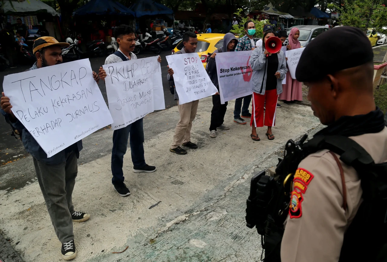 Aksi Solidaritas Wartawan...