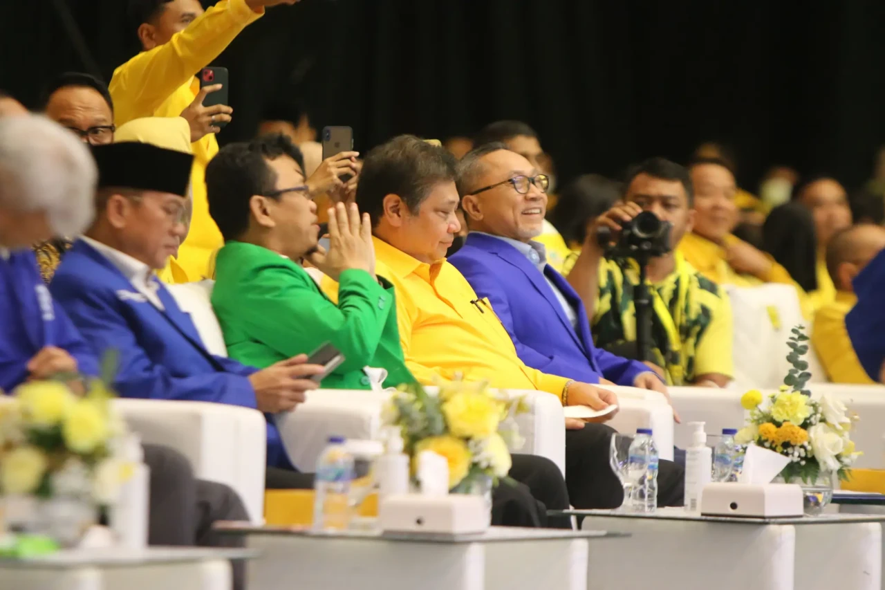 HUT Golkar ke-58, Koalisi...