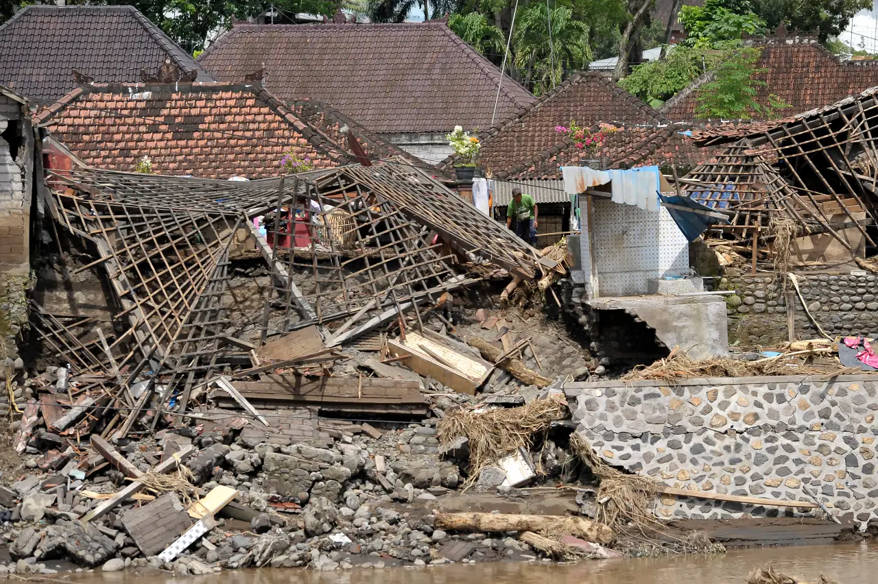 Kerusakan Pascabanjir...