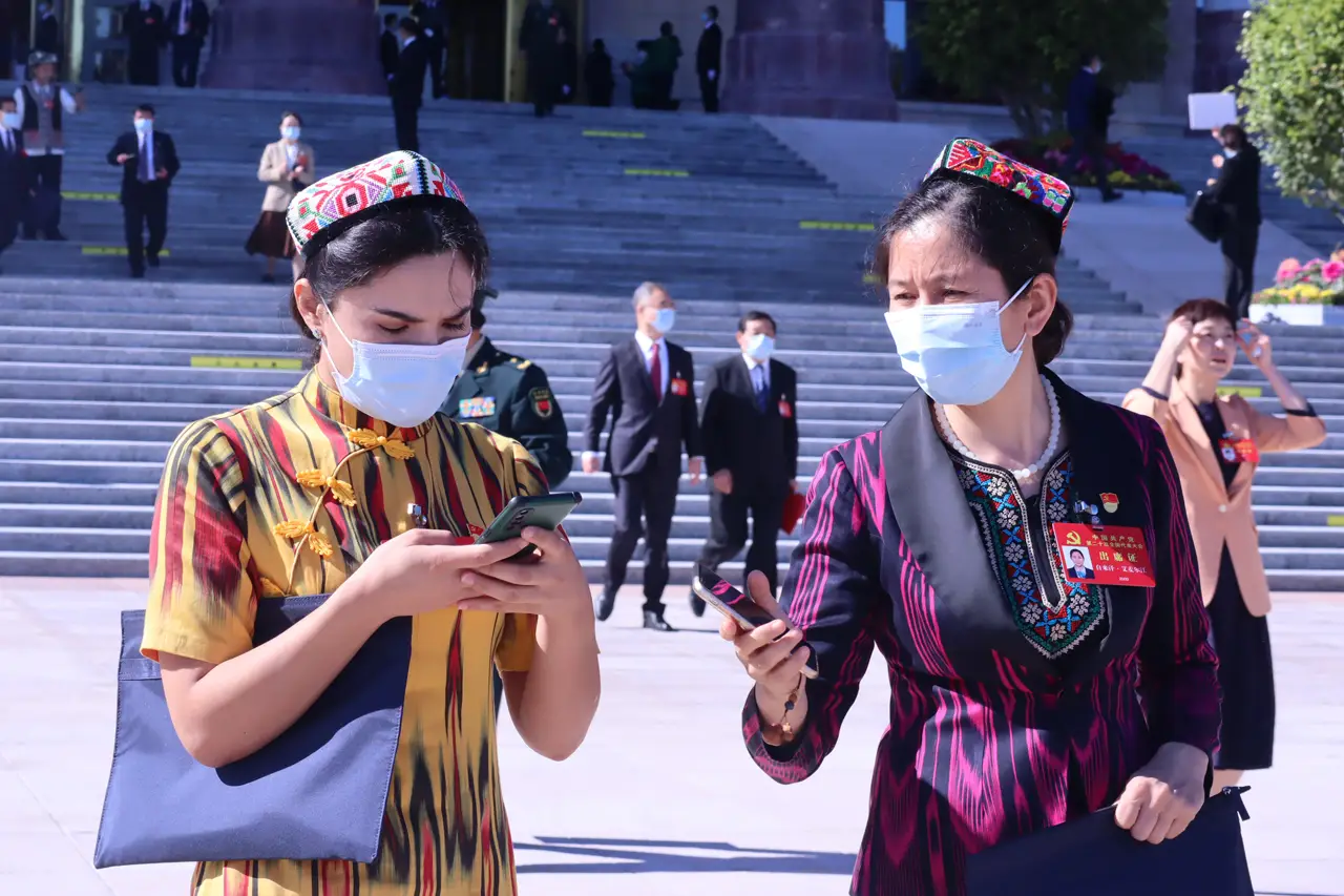Delegasi Uighur di Kongres...