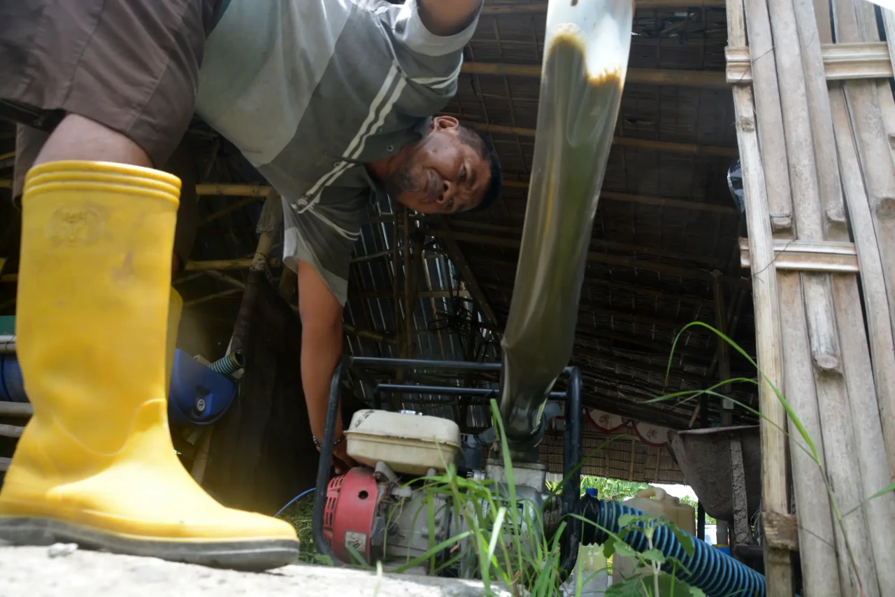Biogas Menerangi Kampung...