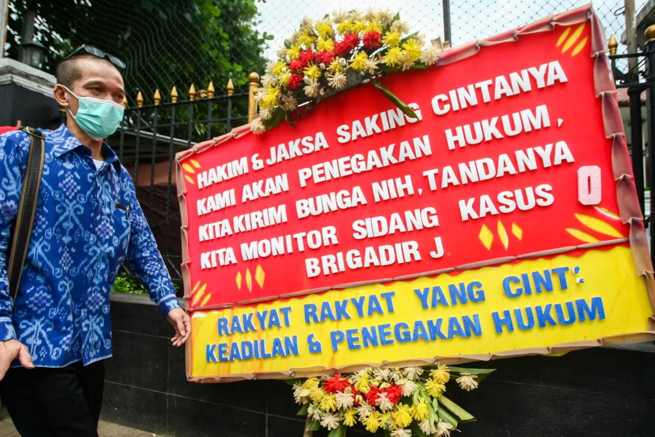 Karangan Bunga Dukung...